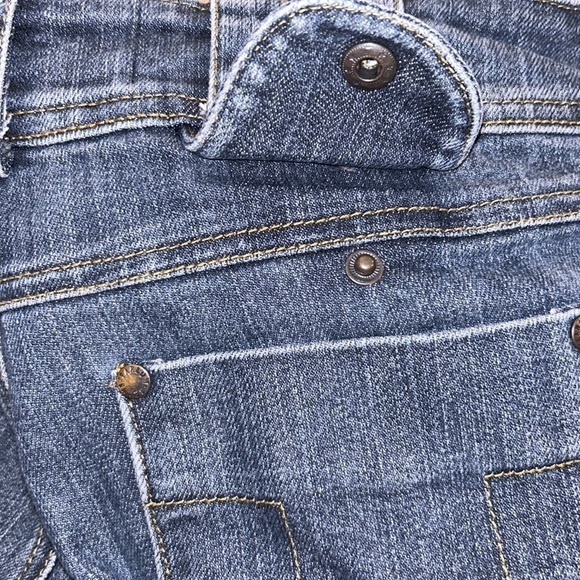 Adorable Farlow Jeans Flare/Wide Leg - 7”‎ Rise - Size 3 (Juniors) - Blue - Picture 5 of 6